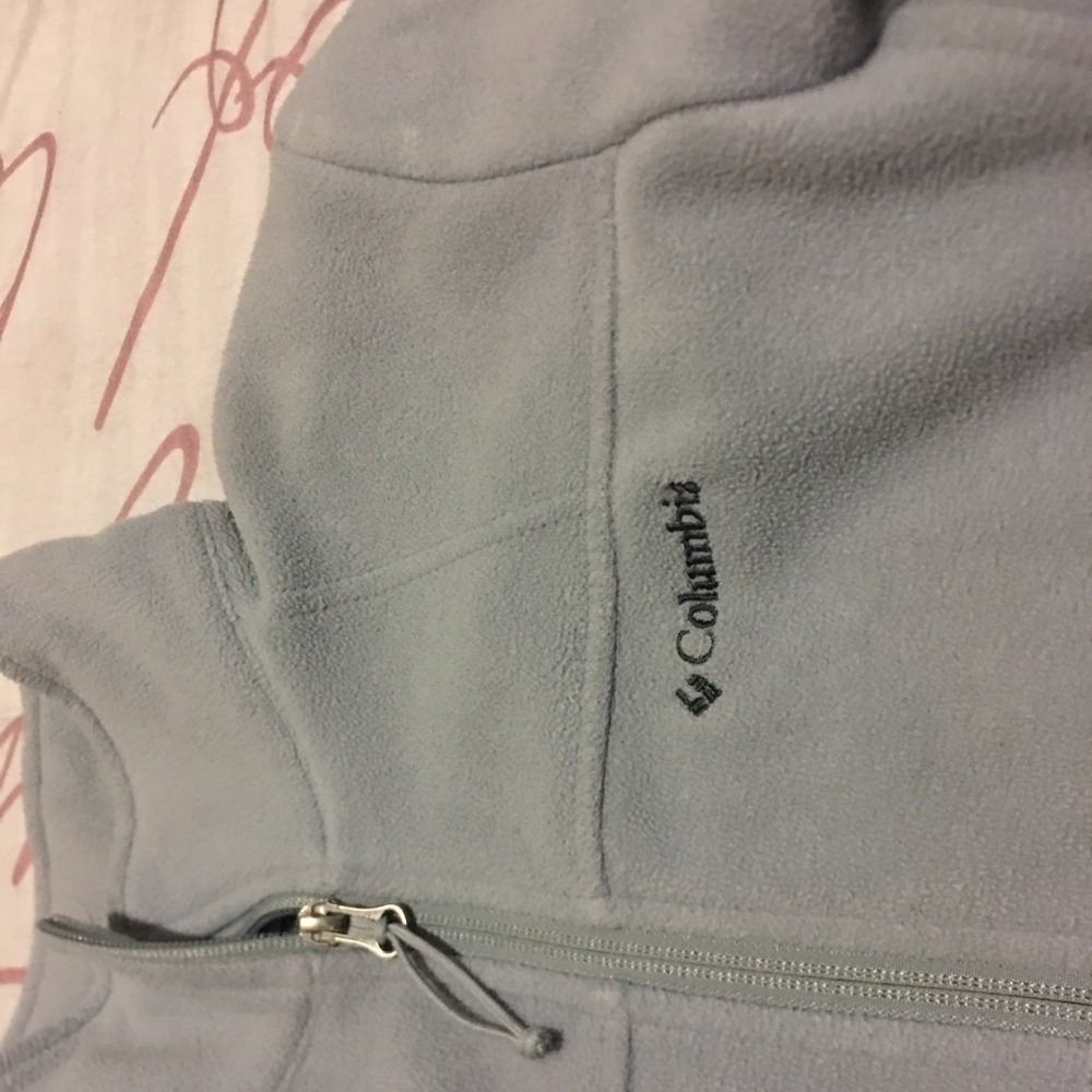 Light blue Fleece Columbia jacket